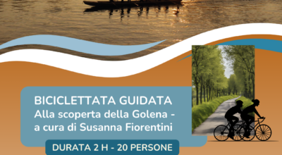 BICICLETTATA NEL PLIS DEL PO E DEL MORBASCO – Sabato 21 Settembre, ore 16.00 – partenza Colonie Padane